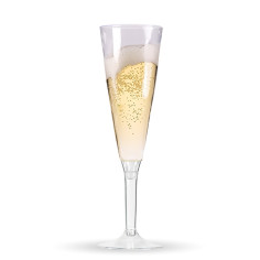 10 flûtes à champagne pied... 2