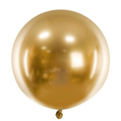 Ballon géant Doré Or 1 mètre XXL