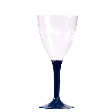 10 Verres à vin réutilisable - Pied...