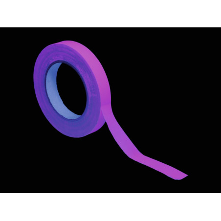 Ruban rose Adhésif Fluo 25M X 1,9 CM