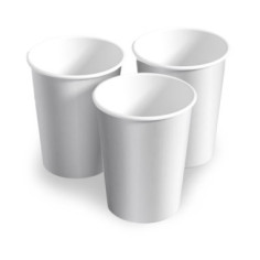 Lot de 25 gobelets 20 cl en carton argent