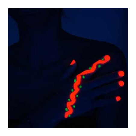 Neonfarbe mit Applikator