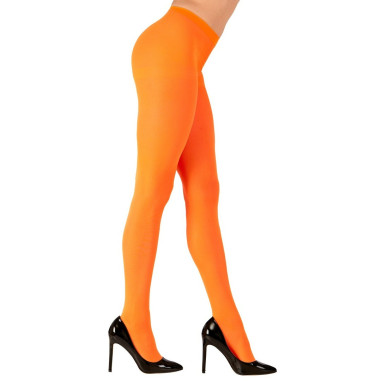 Collants Fluo Grande Taille orange