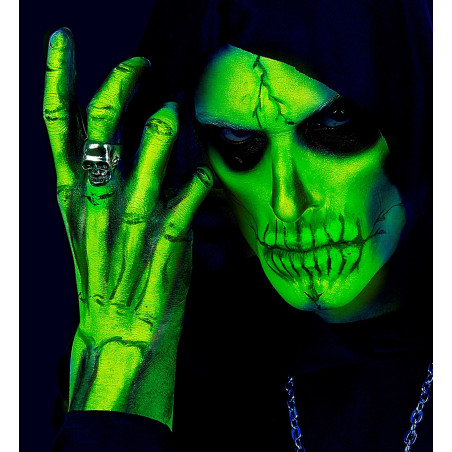 Tube maquillage fluo vert