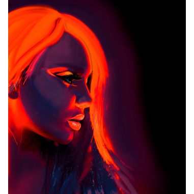 copy of Tube maquillage rose fluo