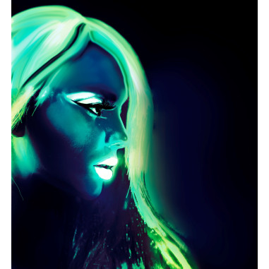 Tube maquillage phosphorescent à l'eau Tube maquillage phosphorescent à l'eau