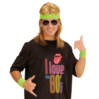 Set bandeau & poignets vert