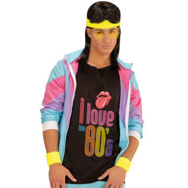 Set bandeau & poignets jaune