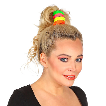 élastiques à cheveux fluo