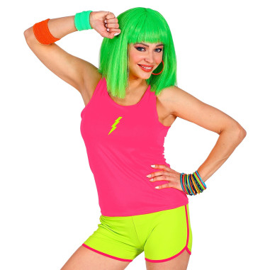 Short jaune fluo