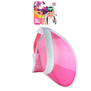 Casquette visière rose