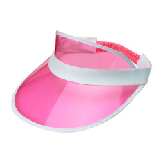 Casquette visière rose Années 80