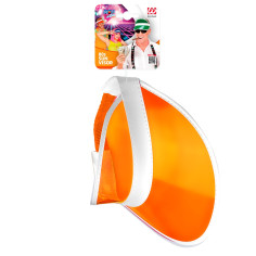 Casquette visière orange Années 80 2