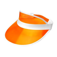 Casquette visière orange Années 80