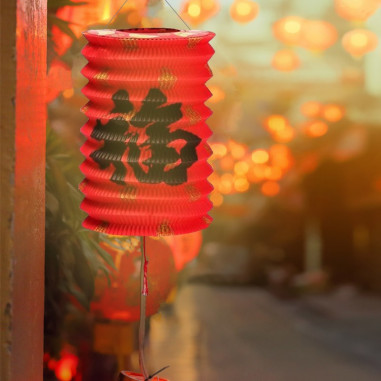 12 lampions chinois
