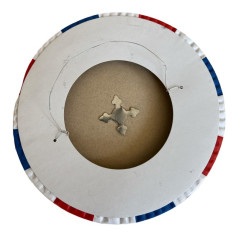 12 Lampions tricolore en... 2