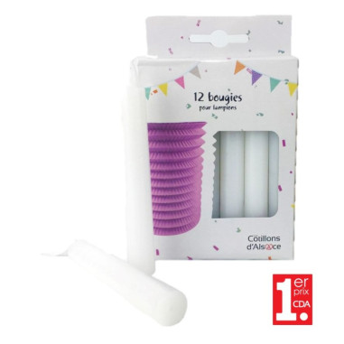 12 bougies pour lampions