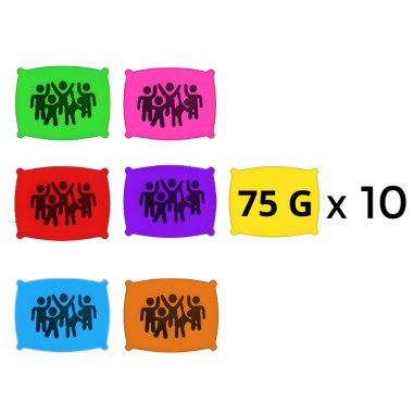 Poudre en 75 g - Lot de 10 Sachets