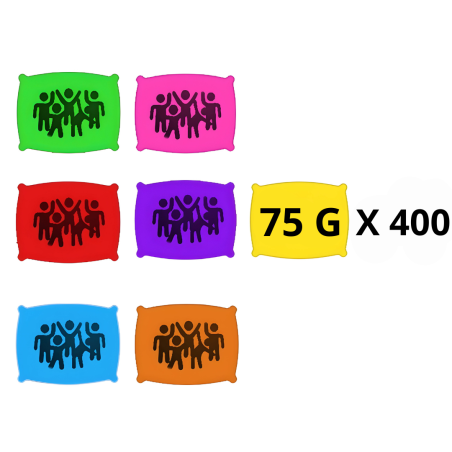 Poudre en 75 g - Lot de 400 Sachets