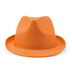Chapeau orange adulte