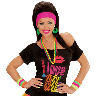 Paire de bandeaux poignets fluo... Paire de bandeaux poignets fluo...