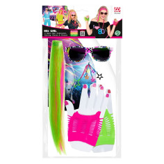 Kit fille années 80 fluo 2