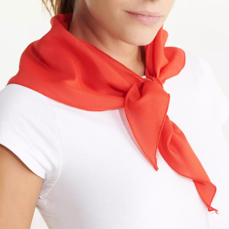 Bandana rouge en polyester