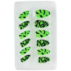 Kit 12 ongles adhésifs fluo... 2
