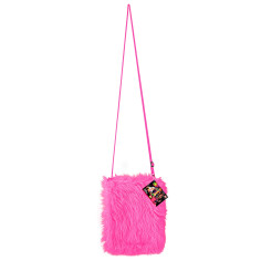 Sac à main rose fluo en... 2