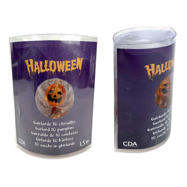 Guirlande LED 10 Citrouilles 1,5m