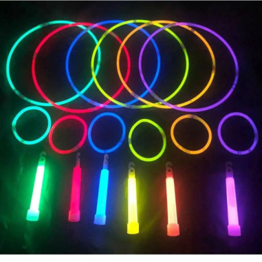 Set 18 accessoires fluorescents Set 18 accessoires fluorescents