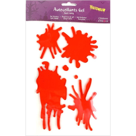 Stickers Gel de sang - 2 assortis