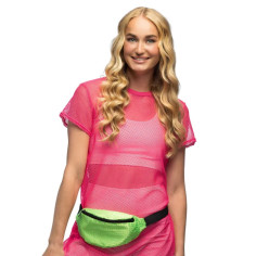 Sac banane vert fluo 2