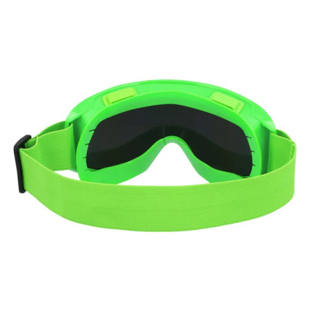 Couleur de Nuit - Masque de ski vert fluo