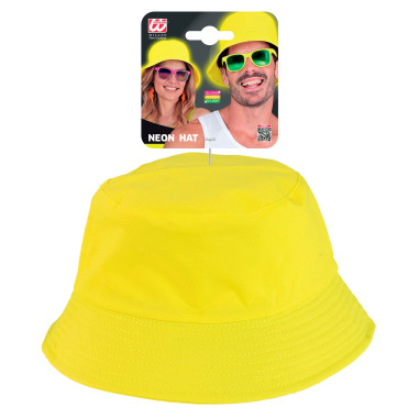 Couleur de Nuit - Chapeau jaune fluo Couleur de Nuit - Chapeau jaune fluo