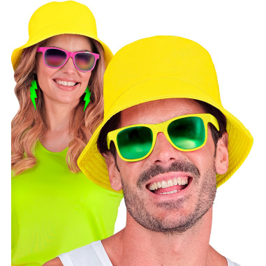 Couleur de Nuit - Chapeau jaune fluo Couleur de Nuit - Chapeau jaune fluo