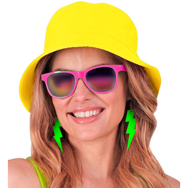Couleur de Nuit - Chapeau jaune fluo Couleur de Nuit - Chapeau jaune fluo
