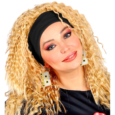 Couleur de nuit - Boucles d'oreilles cassettes audio 80's