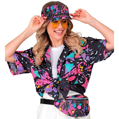 Sacoche et visière 80's Funk
