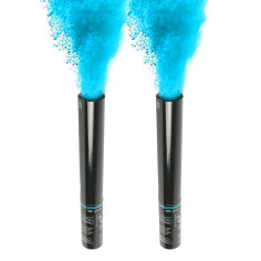 2 canons de Poudre Holi Gender Reveal - BLEU