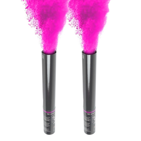 Canon de Poudre rose Holi Gender Reveal