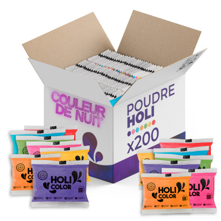 POUDRE HOLI MIX 200 SACHETS