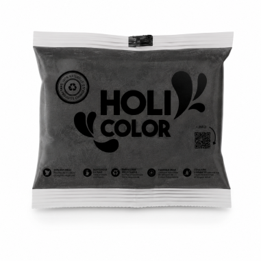 Poudre Holi NOIR - Sachet 75 grammes