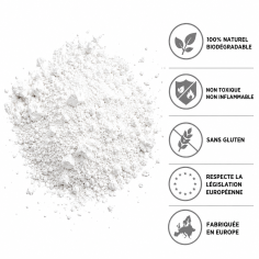 Sachet poudre holi BLANC 2