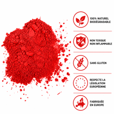 Sac poudre holi ROUGE - 5kg 2