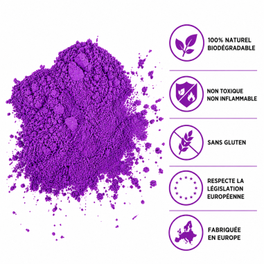 Sac poudre holi VIOLET - 5kg