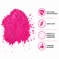 Sachet poudre holi ROSE 2