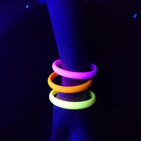 Lot de 4 bracelets Néon