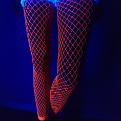 Legging Résille Fluo