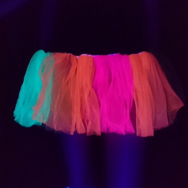 Mehrfarbiges Fluo Tutu